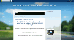 Desktop Screenshot of mobileapplicationcreator.blogspot.com