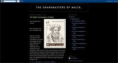 Desktop Screenshot of grandmastersofmalta.blogspot.com