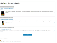 Tablet Screenshot of doterraessentialoils.blogspot.com