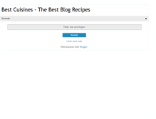 Tablet Screenshot of bestcuisines.blogspot.com