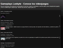 Tablet Screenshot of game-plays.blogspot.com