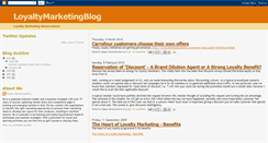 Desktop Screenshot of loyaltymarketingblog.blogspot.com