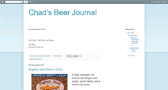 Desktop Screenshot of chadbeerjournal.blogspot.com