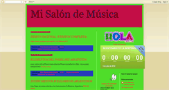 Desktop Screenshot of misalondemusica.blogspot.com
