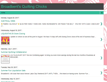 Tablet Screenshot of broadbentquiltshop.blogspot.com