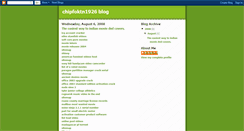 Desktop Screenshot of chipfoktn1926.blogspot.com