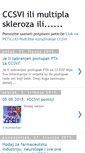Mobile Screenshot of multiplaskleroza-ccsvi.blogspot.com