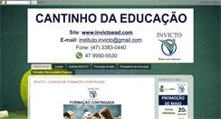 Desktop Screenshot of institutoveritas2010.blogspot.com