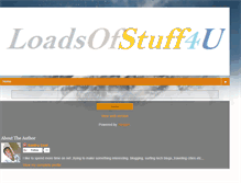 Tablet Screenshot of loadsofstuff4u.blogspot.com