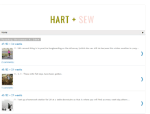 Tablet Screenshot of hartandsew.blogspot.com