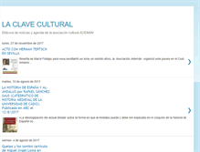 Tablet Screenshot of laclavecultural.blogspot.com