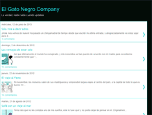 Tablet Screenshot of elgatonegro-company.blogspot.com