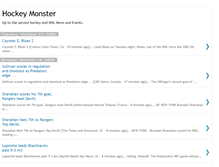 Tablet Screenshot of hockeymonster.blogspot.com
