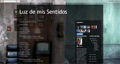 Desktop Screenshot of luzdemissentidos.blogspot.com