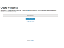 Tablet Screenshot of croato-hungarica.blogspot.com