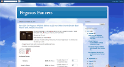 Desktop Screenshot of pegasus-faucet.blogspot.com