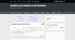 Desktop Screenshot of kumpulanrangkaianelektronik.blogspot.com