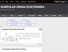 Tablet Screenshot of kumpulanrangkaianelektronik.blogspot.com