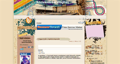 Desktop Screenshot of kozlekedesicikkek.blogspot.com