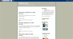 Desktop Screenshot of gailknits.blogspot.com