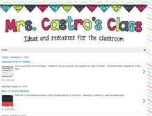 Tablet Screenshot of mrscastrospanglishstyle.blogspot.com