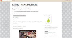 Desktop Screenshot of kackad-bloguje.blogspot.com