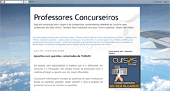 Desktop Screenshot of estudoconcursoseemg.blogspot.com