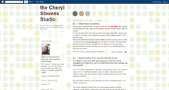 Desktop Screenshot of cherylstevensstudio.blogspot.com