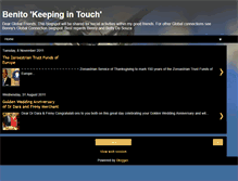 Tablet Screenshot of benitokeepingintouch.blogspot.com
