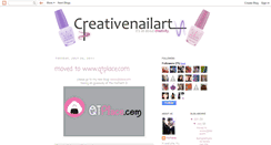 Desktop Screenshot of creative-nailart.blogspot.com