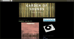 Desktop Screenshot of gardenofsounds.blogspot.com