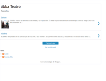 Tablet Screenshot of abbateatropasacalles.blogspot.com