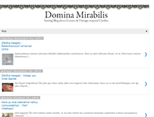 Tablet Screenshot of dominamirabilis.blogspot.com
