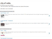 Tablet Screenshot of cityofwebs.blogspot.com