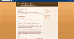 Desktop Screenshot of actsconnecticut.blogspot.com