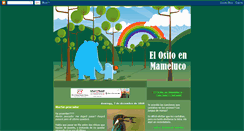 Desktop Screenshot of ositoenmameluco.blogspot.com