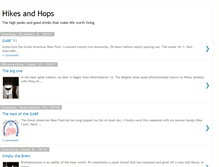 Tablet Screenshot of hikesandhops.blogspot.com