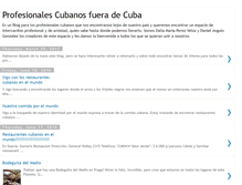 Tablet Screenshot of profesionalescubanos.blogspot.com