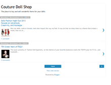 Tablet Screenshot of couturedollshop.blogspot.com