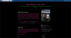 Desktop Screenshot of followingthefox.blogspot.com