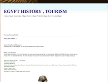 Tablet Screenshot of egypthistorytourism.blogspot.com