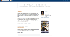 Desktop Screenshot of foundationsofhope.blogspot.com