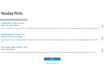 Tablet Screenshot of nasdaqpicks.blogspot.com