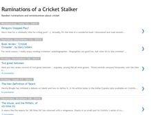 Tablet Screenshot of cricket-stalker.blogspot.com