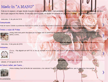 Tablet Screenshot of madeinamano.blogspot.com