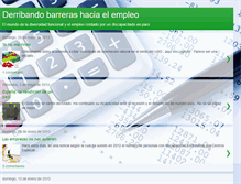 Tablet Screenshot of derribandobarrerashaciaelempleo.blogspot.com