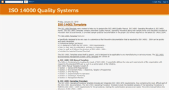 Desktop Screenshot of iso-14000-quality-systems.blogspot.com