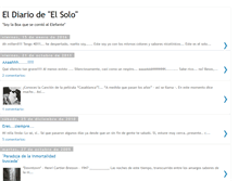 Tablet Screenshot of diariodelsolo.blogspot.com