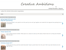 Tablet Screenshot of creative-ambitions.blogspot.com