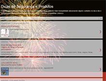 Tablet Screenshot of dicasdesegurancas.blogspot.com